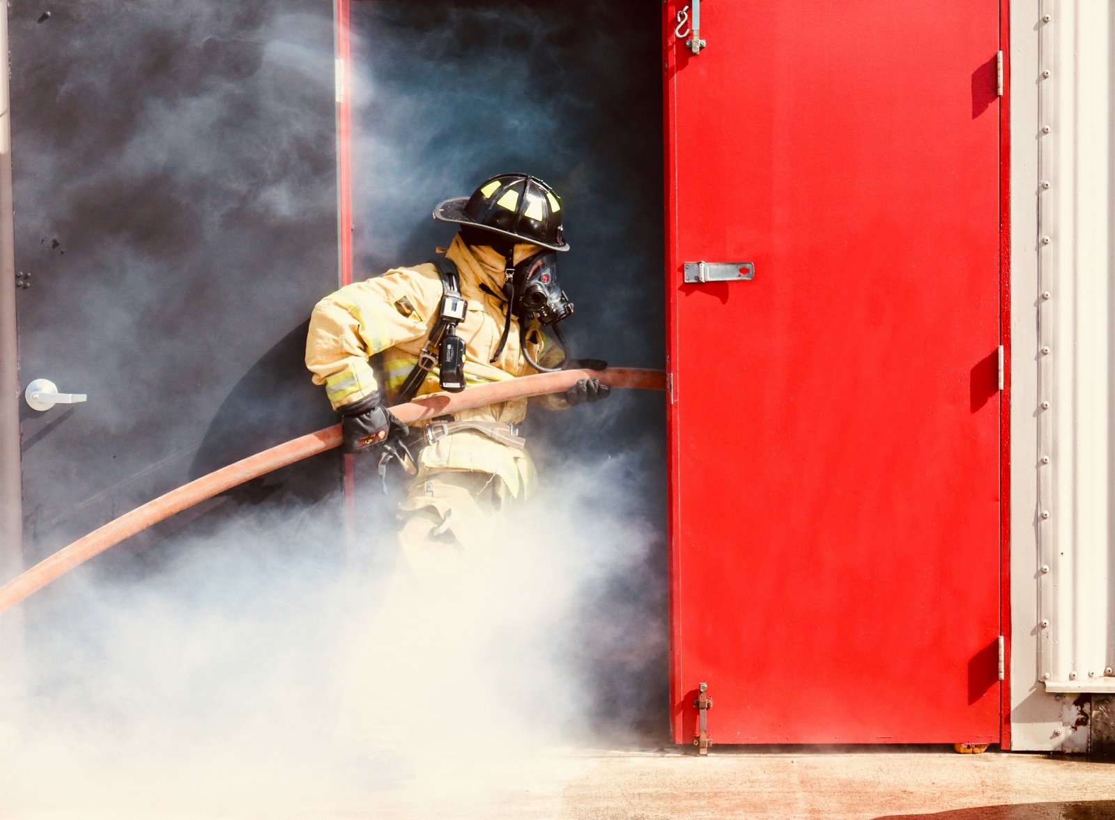 Firefighter training