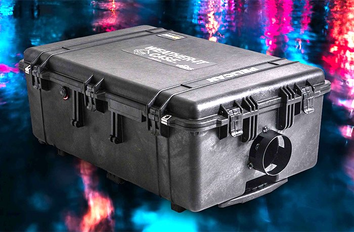 Weather-It Case protection and pressurization for smoke machines
