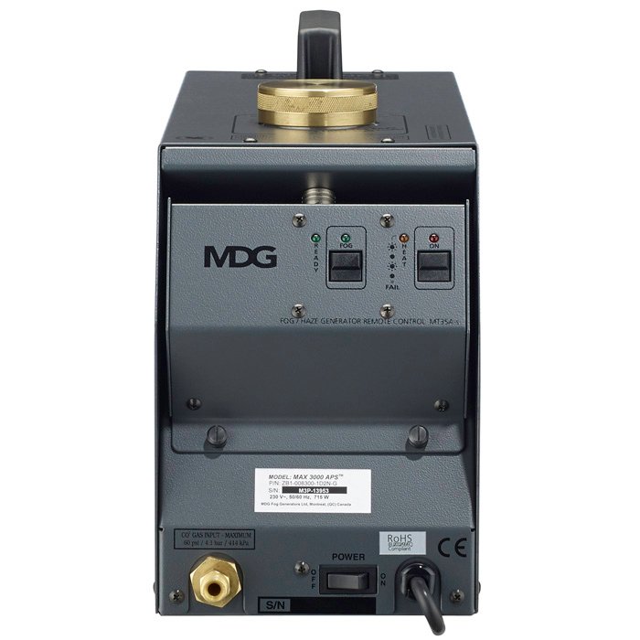 Thumbnail for MDG MAX 3000-ZV Industrial Fog Machine