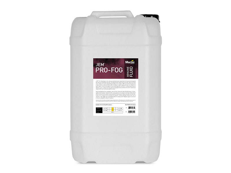 JEM Pro-Fog Fluid, High Density 4X5 Ltr Case